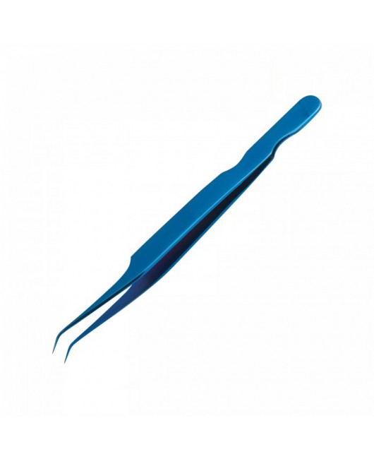 Blue Titanium Tweezers