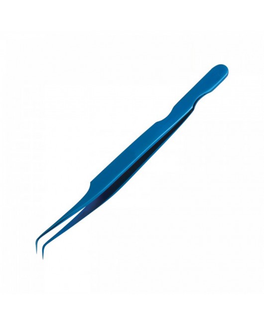 Blue Titanium Tweezers