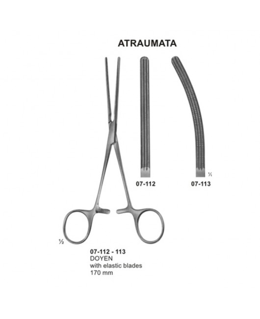 intestinal Clamos, soft elastic