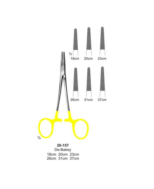 Needle holders with Tungsten Carbide Inserts