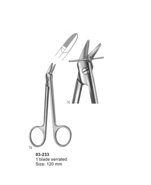 Wire and Plate Scissors