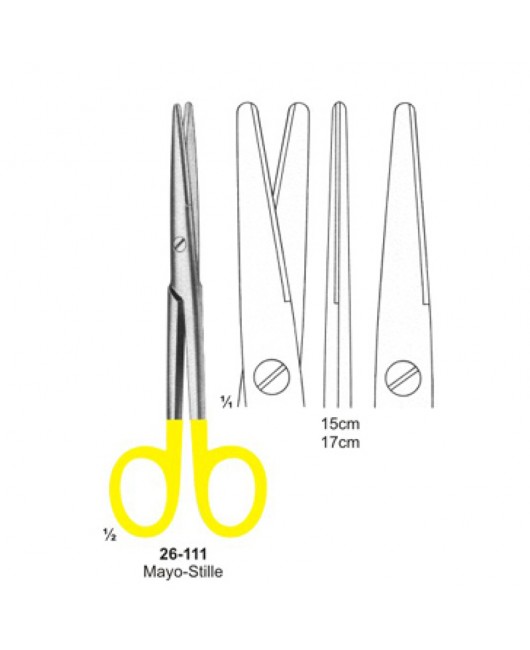 Scissors with Tungsten Carbide Inserts