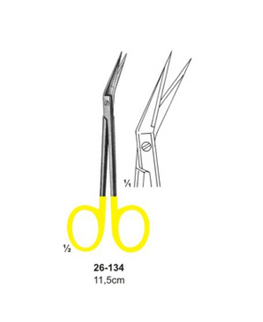 Scissors with Tungsten Carbide Inserts